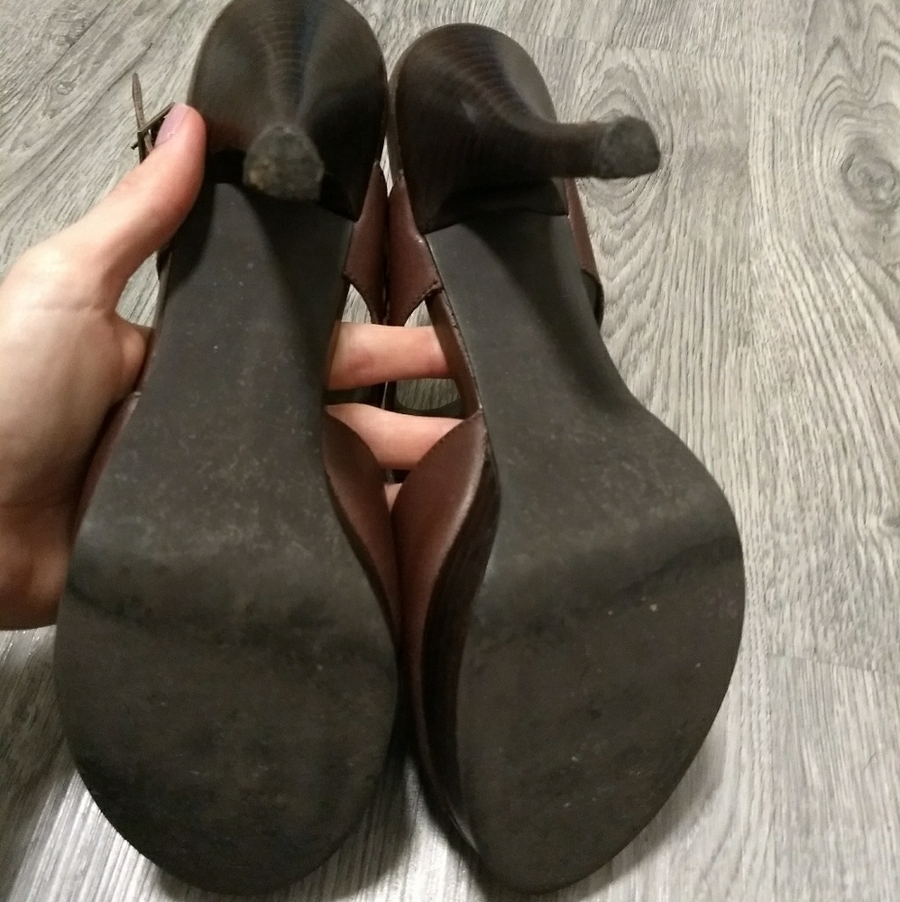 Woven Leather Heels - Picture 5 of 6